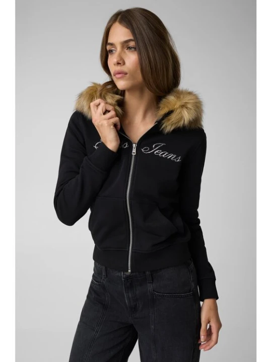 Zdjęcie produktu Guess Jeans Bluza 184164 Czarny Classic Fit