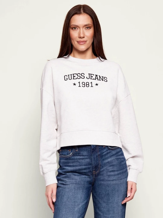 Zdjęcie produktu Guess Jeans Bluza 1981 | Loose fit szary