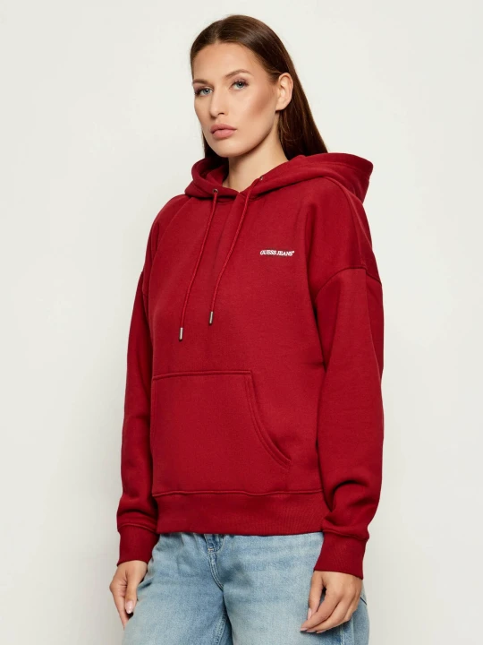Zdjęcie produktu Guess Jeans Bluza AMERICAN | Oversize fit czerwony