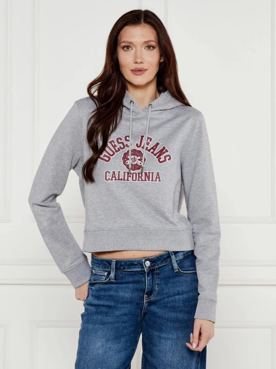 Zdjęcie produktu Guess Jeans Bluza | Cropped Fit szary