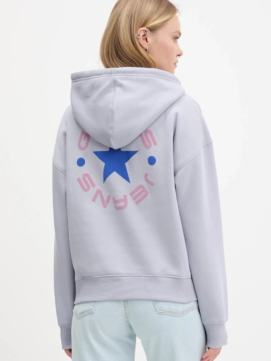 Zdjęcie produktu Guess Jeans bluza fioletowy