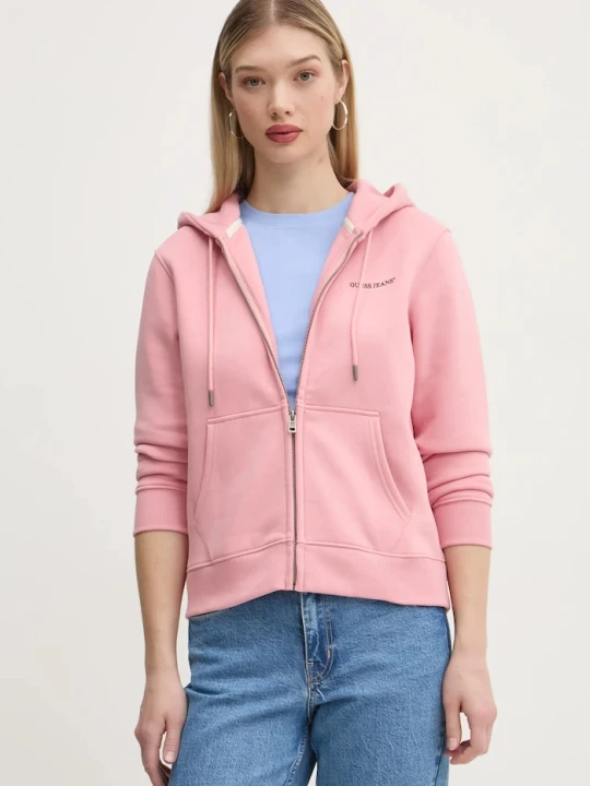 Zdjęcie produktu Guess Jeans bluza różowy