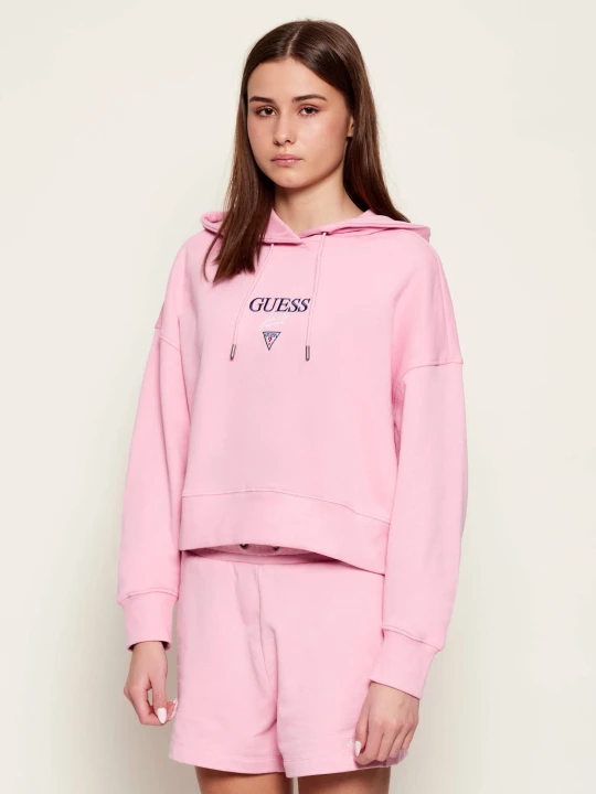 Zdjęcie produktu Guess Jeans Bluza DROP | Relaxed fit różowy