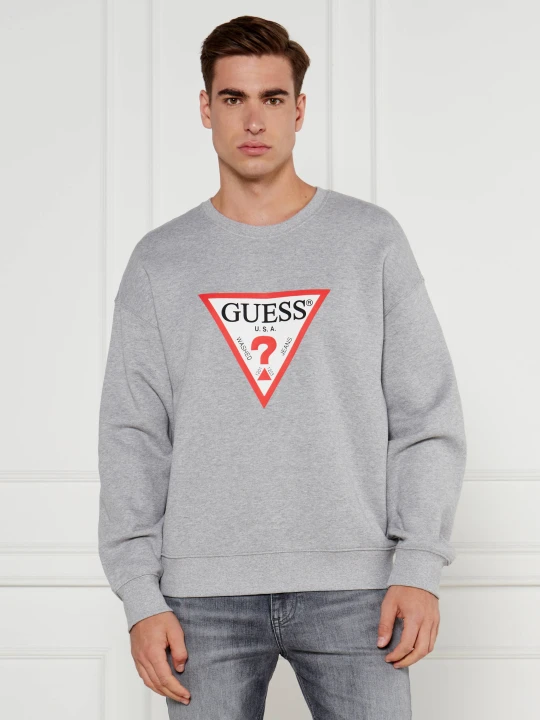 Zdjęcie produktu Guess Jeans Bluza | Oversize fit szary