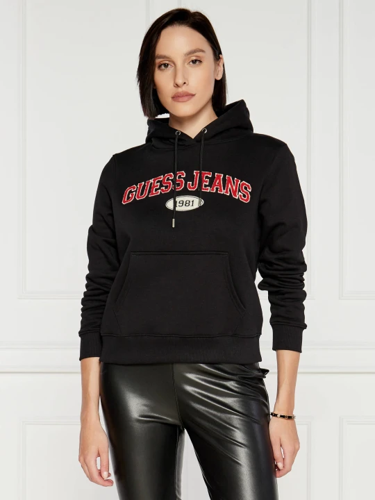 Zdjęcie produktu Guess Jeans Bluza | Regular Fit czarny