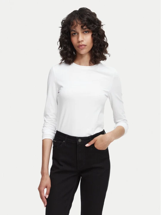 Zdjęcie produktu Guess Jeans Bluzka W4YI22 J1314 Biały Regular Fit