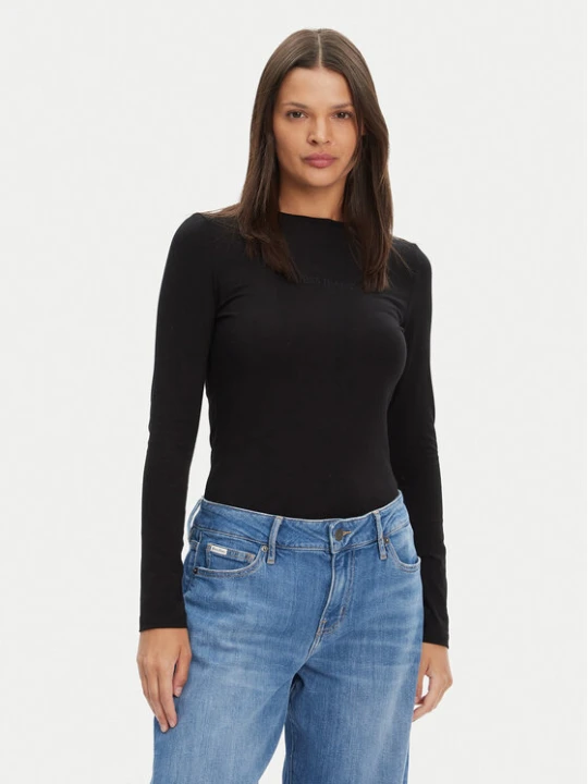 Zdjęcie produktu Guess Jeans Bluzka W4YI22 J1314 Czarny Regular Fit