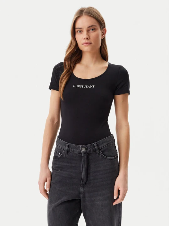Zdjęcie produktu Guess Jeans Body W5GP25 J1314 Czarny Slim Fit