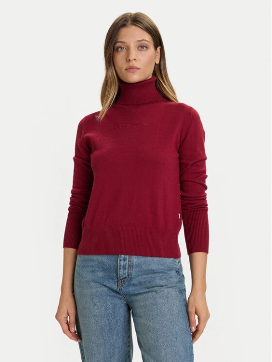 Zdjęcie produktu Guess Jeans Golf W4BR15 Z3HO2 Czerwony Regular Fit