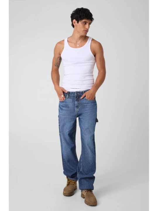 Zdjęcie produktu Guess Jeans Jeansy M6YAB3 D2255 Niebieski Relaxed Fit