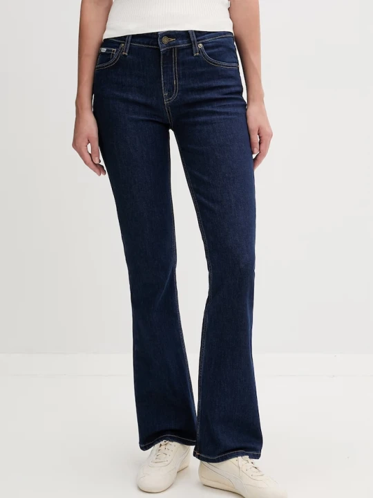 Zdjęcie produktu Guess Jeans jeansy bootcut damskie granatowy