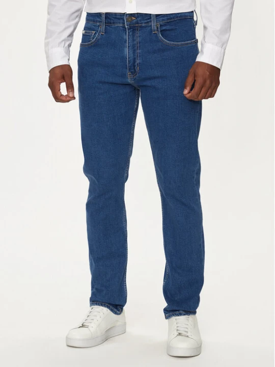 Zdjęcie produktu Guess Jeans Jeansy M4YA1C D5DM2 Granatowy Slim Fit