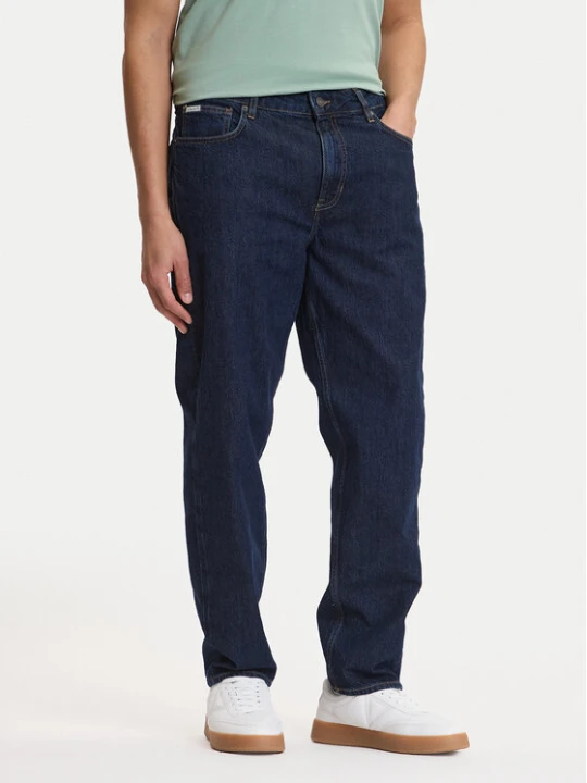 Zdjęcie produktu Guess Jeans Jeansy M5GA90 D5M55 Granatowy Relaxed Fit