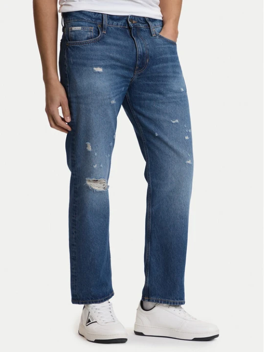 Zdjęcie produktu Guess Jeans Jeansy M5YA1B D6367 Niebieski Straight Fit