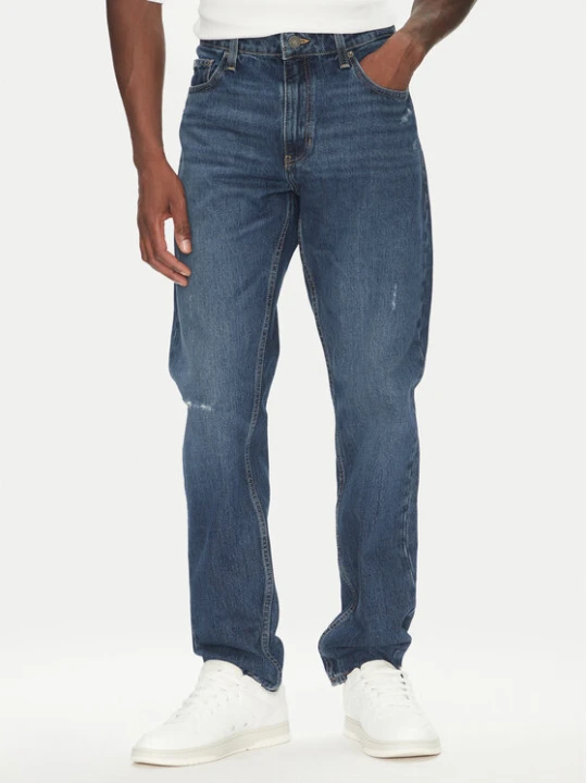 Zdjęcie produktu Guess Jeans Jeansy M5YA1C D5MK1 Granatowy Slim Fit