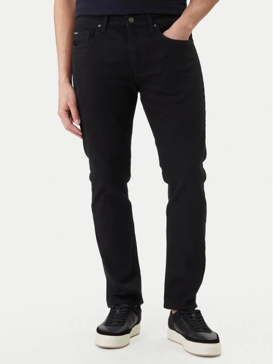Zdjęcie produktu Guess Jeans Jeansy M5YA1C D6311 Czarny Slim Fit