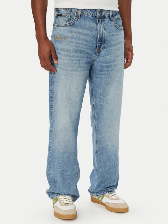 Zdjęcie produktu Guess Jeans Jeansy M6BAB3 D1873 Niebieski jasny Regular Fit
