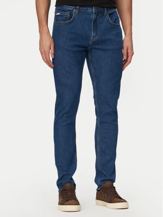 Zdjęcie produktu Guess Jeans Jeansy M6RA0F D6325 Niebieski Skinny Fit
