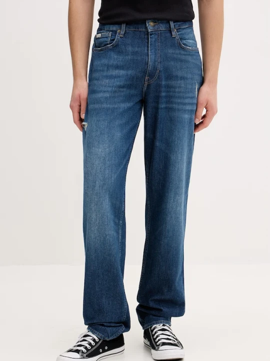 Zdjęcie produktu Guess Jeans jeansy relaxed fit męskie granatowy