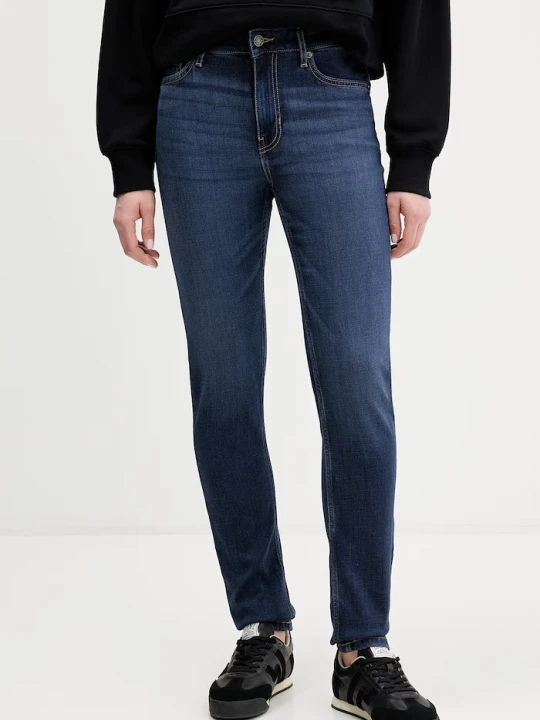 Zdjęcie produktu Guess Jeans jeansy skinny damskie granatowy