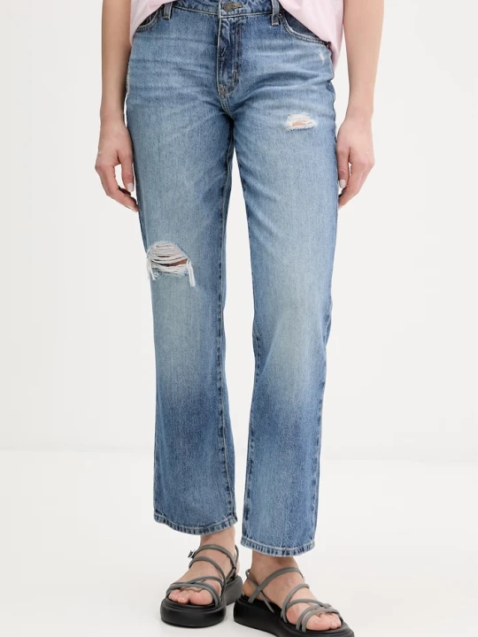 Zdjęcie produktu Guess Jeans jeansy straight damskie niebieski