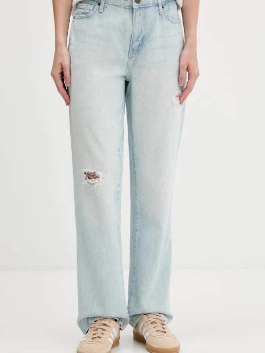 Zdjęcie produktu Guess Jeans jeansy straight damskie niebieski