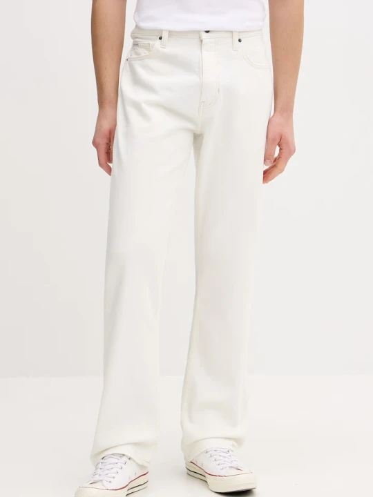 Zdjęcie produktu Guess Jeans jeansy straight męskie beżowy
