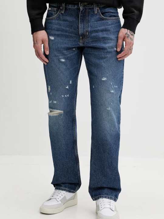 Zdjęcie produktu Guess Jeans jeansy straight męskie granatowy