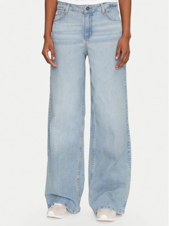 Zdjęcie produktu Guess Jeans Jeansy W4BA0Y D5CCA Niebieski Wide Leg