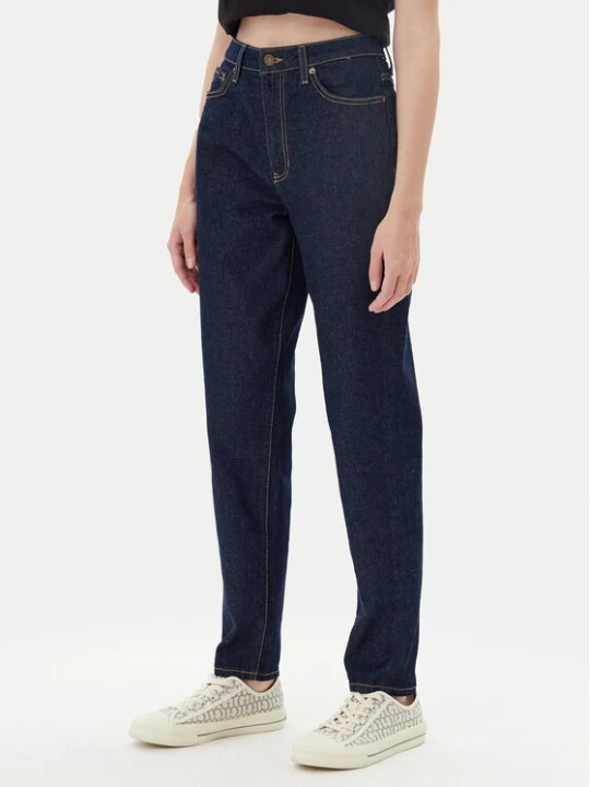 Zdjęcie produktu Guess Jeans Jeansy W4YA0D D5CC1 Granatowy Mom Fit