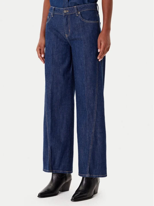 Zdjęcie produktu Guess Jeans Jeansy W5BA2T D002A Niebieski Wide Leg