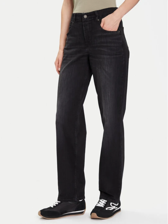 Zdjęcie produktu Guess Jeans Jeansy W5BA3O D0142 Czarny Relaxed Fit