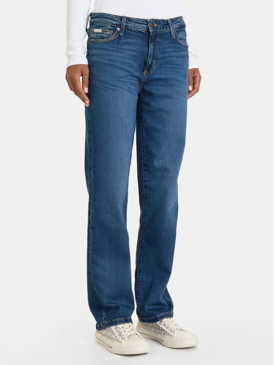 Zdjęcie produktu Guess Jeans Jeansy W5BA98 D5RA3 Granatowy Regular Fit