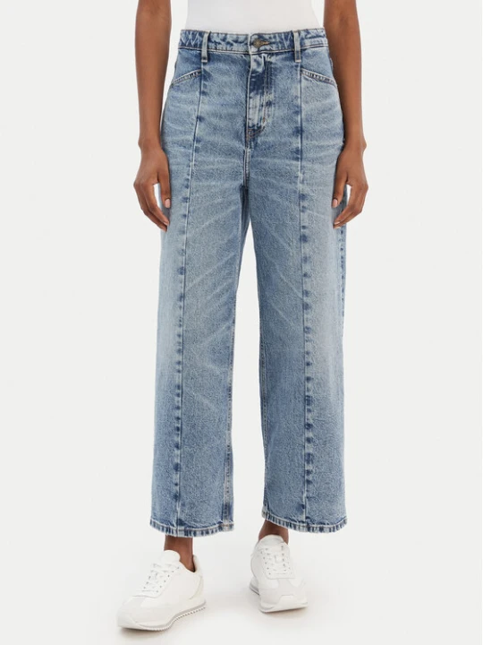 Zdjęcie produktu Guess Jeans Jeansy W6RA1H D5M4M Niebieski Wide Leg