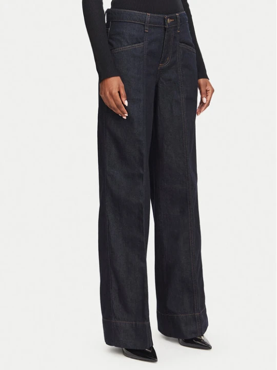 Zdjęcie produktu Guess Jeans Jeansy W6YA05 D1179 Granatowy Wide Leg