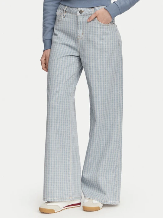 Zdjęcie produktu Guess Jeans Jeansy W6YA0O D1182 Niebieski Wide Leg