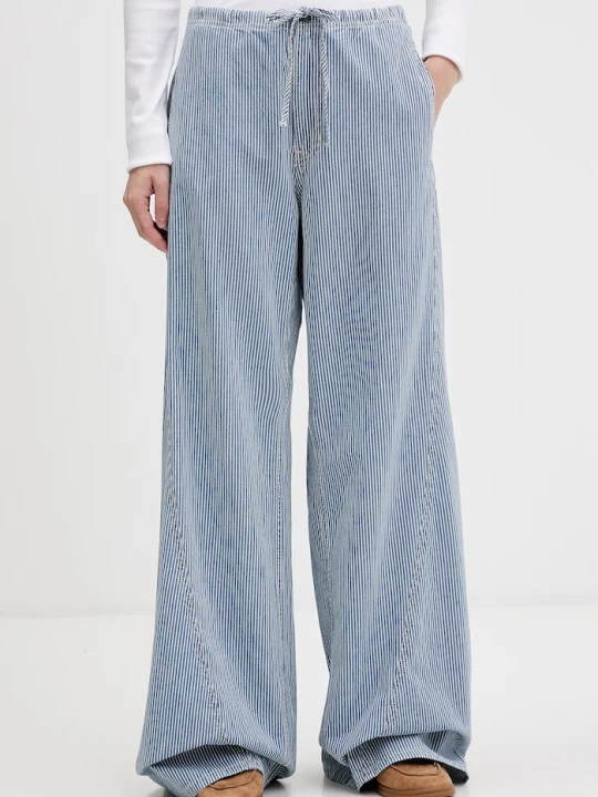 Zdjęcie produktu Guess Jeans jeansy wide leg damskie niebieski