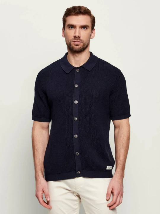 Zdjęcie produktu Guess Jeans Kardigan | Regular Fit granatowy