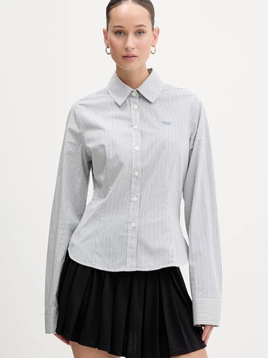 Zdjęcie produktu Guess Jeans koszula bawełniana niebieski