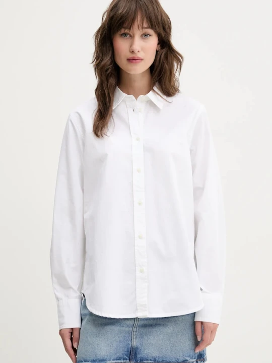 Zdjęcie produktu Guess Jeans koszula bawełniana biały