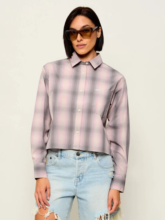 Zdjęcie produktu Guess Jeans Koszula | Cropped Fit różowy
