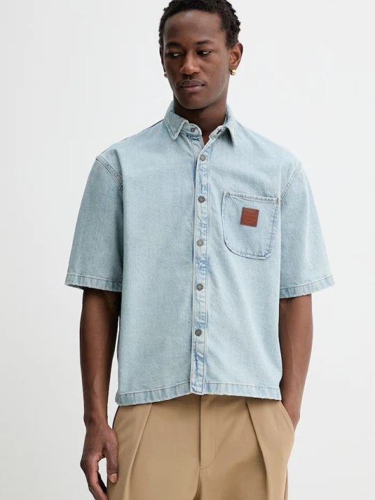 Zdjęcie produktu Guess Jeans koszula jeansowa niebieski