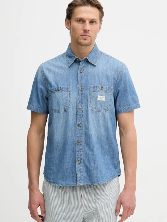Zdjęcie produktu Guess Jeans koszula męska jeansowa niebieski