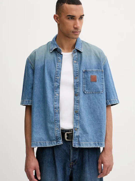 Zdjęcie produktu Guess Jeans koszula męska jeansowa niebieski