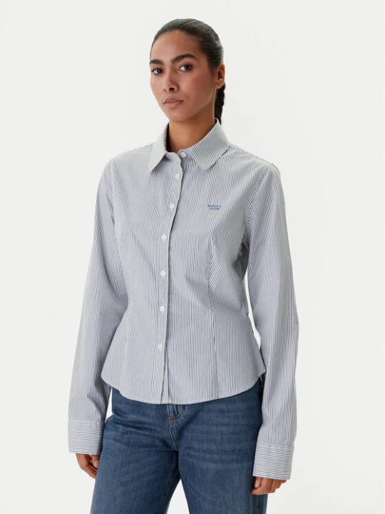 Zdjęcie produktu Guess Jeans Koszula W6RH66 WH7Q1 Niebieski Regular Fit