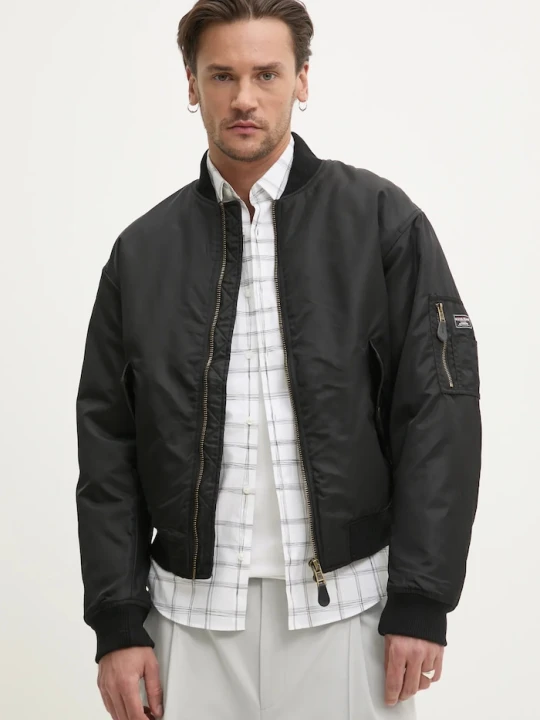 Zdjęcie produktu Guess Jeans kurtka bomber czarny