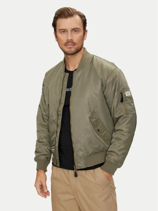 Zdjęcie produktu Guess Jeans Kurtka bomber M4YL01 WG932 Khaki Regular Fit