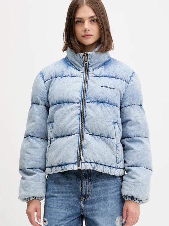 Zdjęcie produktu Guess Jeans kurtka jeansowa niebieski