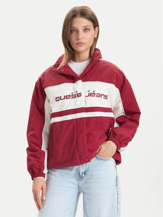 Zdjęcie produktu Guess Jeans Kurtka przejściowa W5BL11 WGYL2 Czerwony Regular Fit