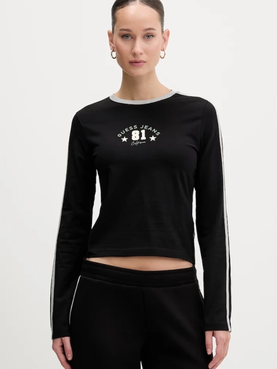 Zdjęcie produktu Guess Jeans longsleeve czarny
